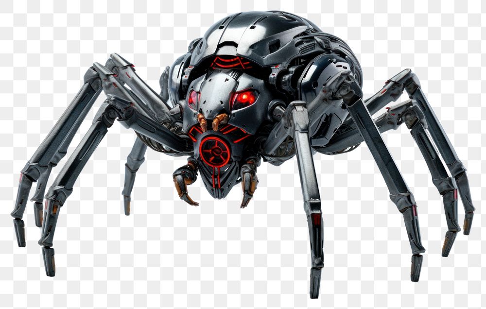 PNG Cyborg spider arachnid animal transportation. AI generated Image by rawpixel.