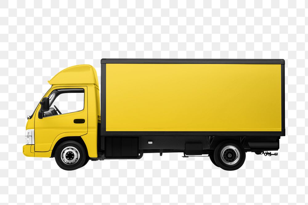 PNG  Delivery truck png freight transportation, transparent background