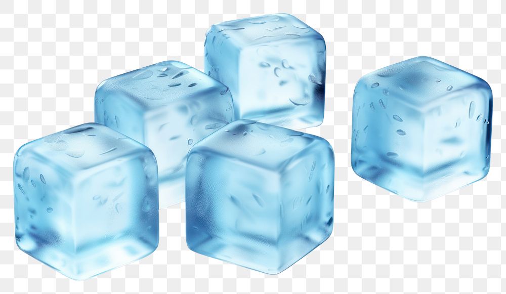 PNG  Ice cubes dice game jewelry. AI generated Image by rawpixel.