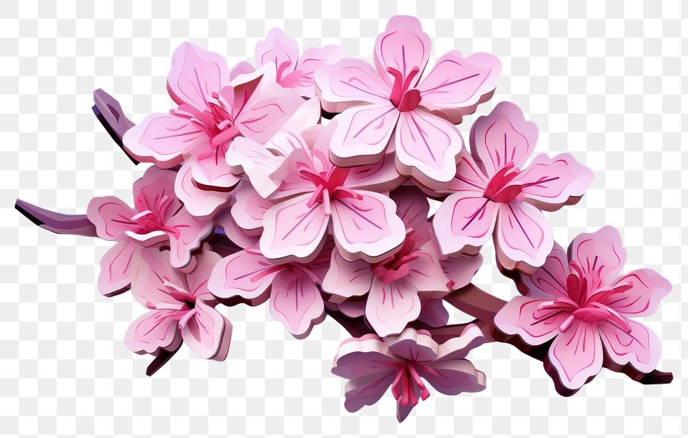 PNG Sakura blossom flower petal. 