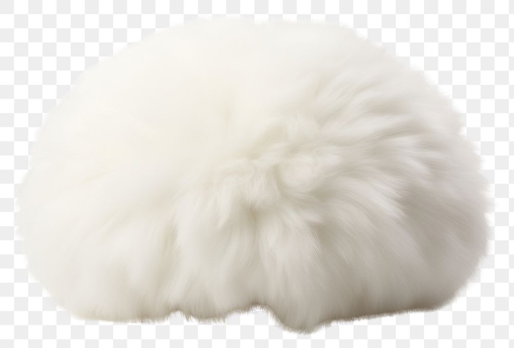 PNG Mushroom shape mammal white wool. AI generated Image by rawpixel.