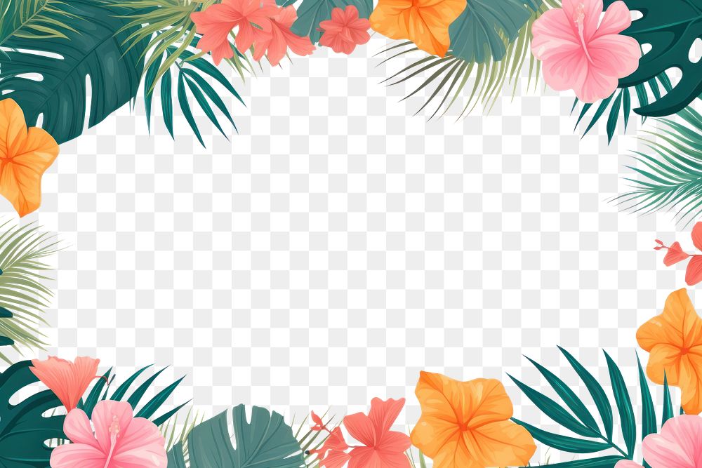 PNG  Plant backgrounds hibiscus outdoors. AI generated Image by rawpixel.