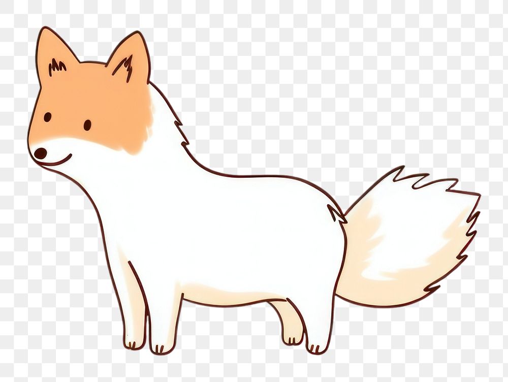 PNG  Fox animal mammal carnivora. AI generated Image by rawpixel.