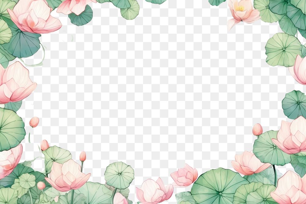 PNG  Flower backgrounds pattern plant. AI generated Image by rawpixel.