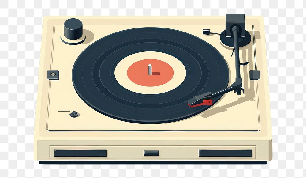 PNG Vinyl recorder electronics gramophone technology. AI generated Image by rawpixel.