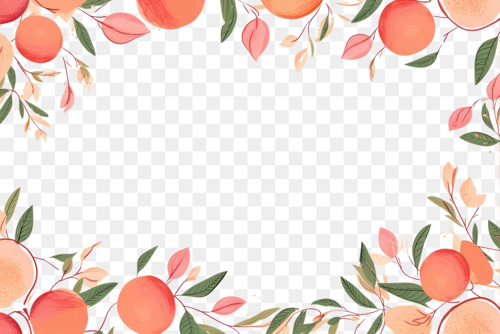 PNG  Peach backgrounds fruit plant. AI generated Image by rawpixel.