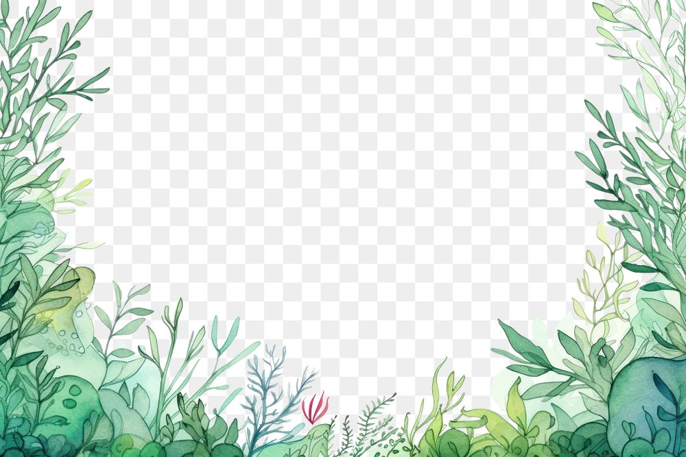 PNG  Seaweed backgrounds outdoors pattern. AI generated Image by rawpixel.
