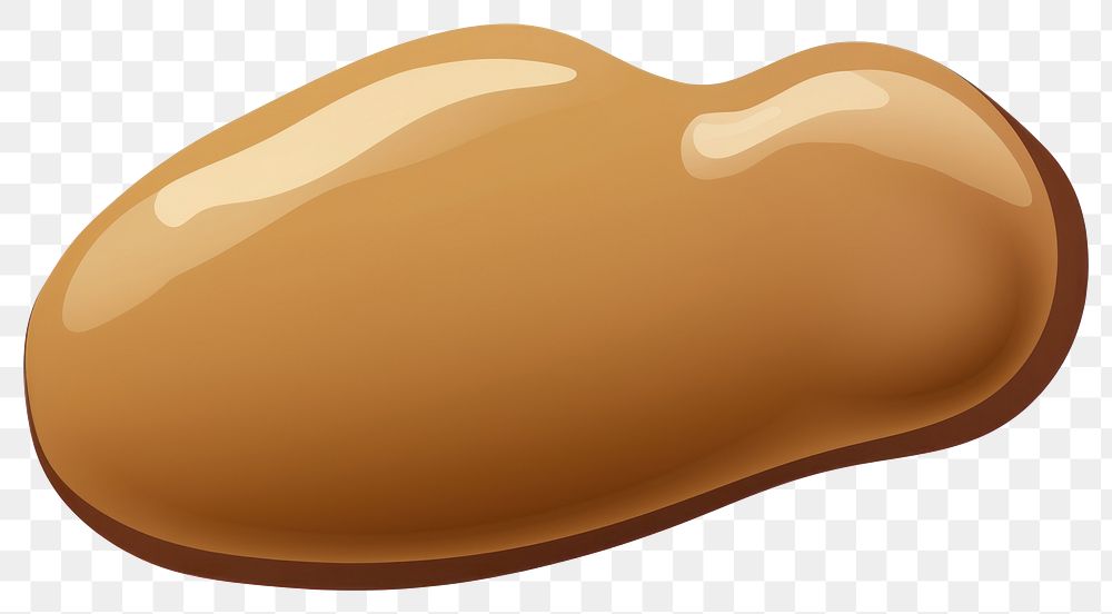 PNG Color blob brown white background chocolate. AI generated Image by rawpixel.