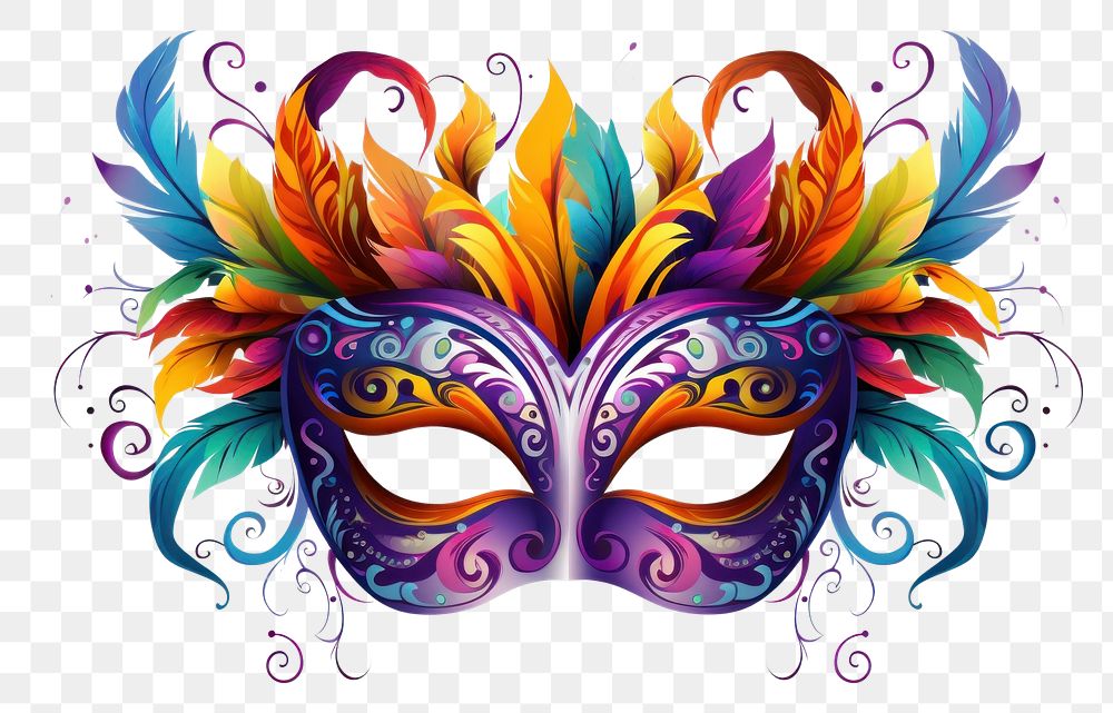 PNG Carnival mask celebration creativity. AI generated Image by rawpixel.
