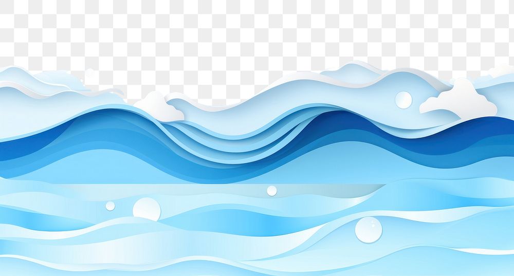 PNG Abstract blue sea backgrounds abstract outdoors. AI generated Image by rawpixel.