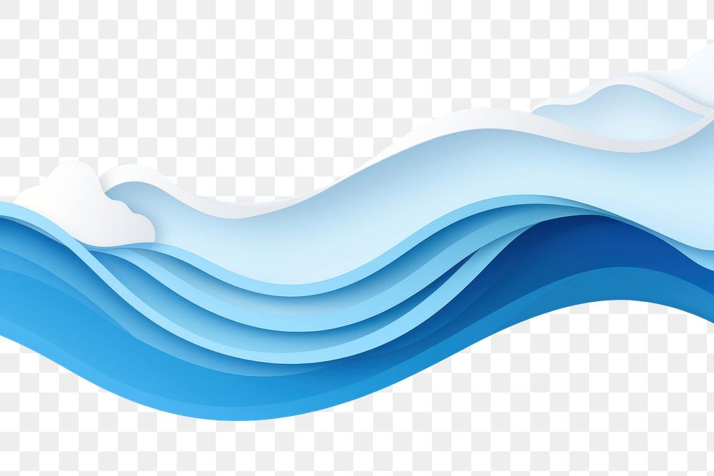 PNG Abstract blue sea backgrounds abstract wave. AI generated Image by rawpixel.