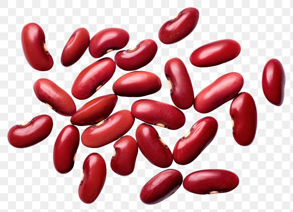 PNG  Pill food bean red. AI generated Image by rawpixel.