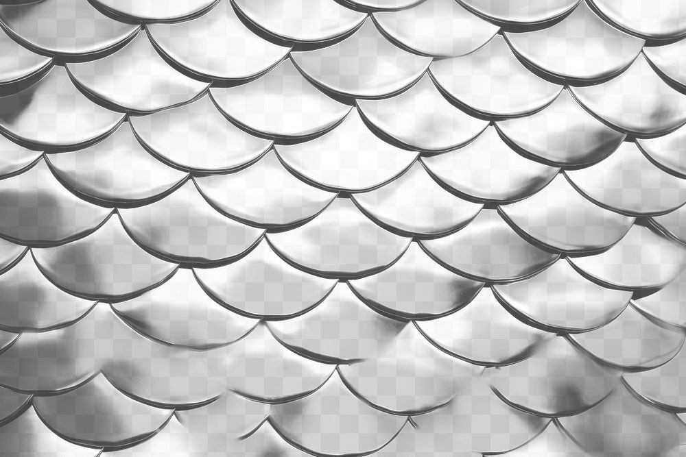 PNG Dragon scales pattern backgrounds silver. AI generated Image by rawpixel.