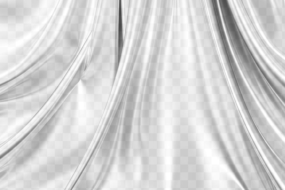 PNG Liquid curtain backgrounds pattern silver