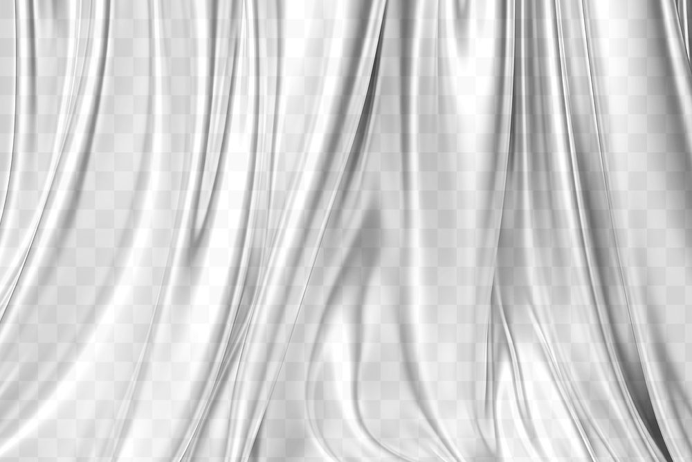 PNG Liquid curtain backgrounds pattern silver