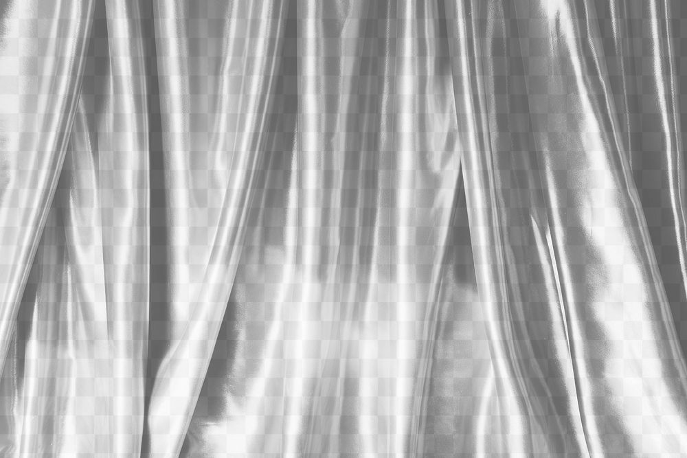 PNG Velvet curtain backgrounds pattern silver. 