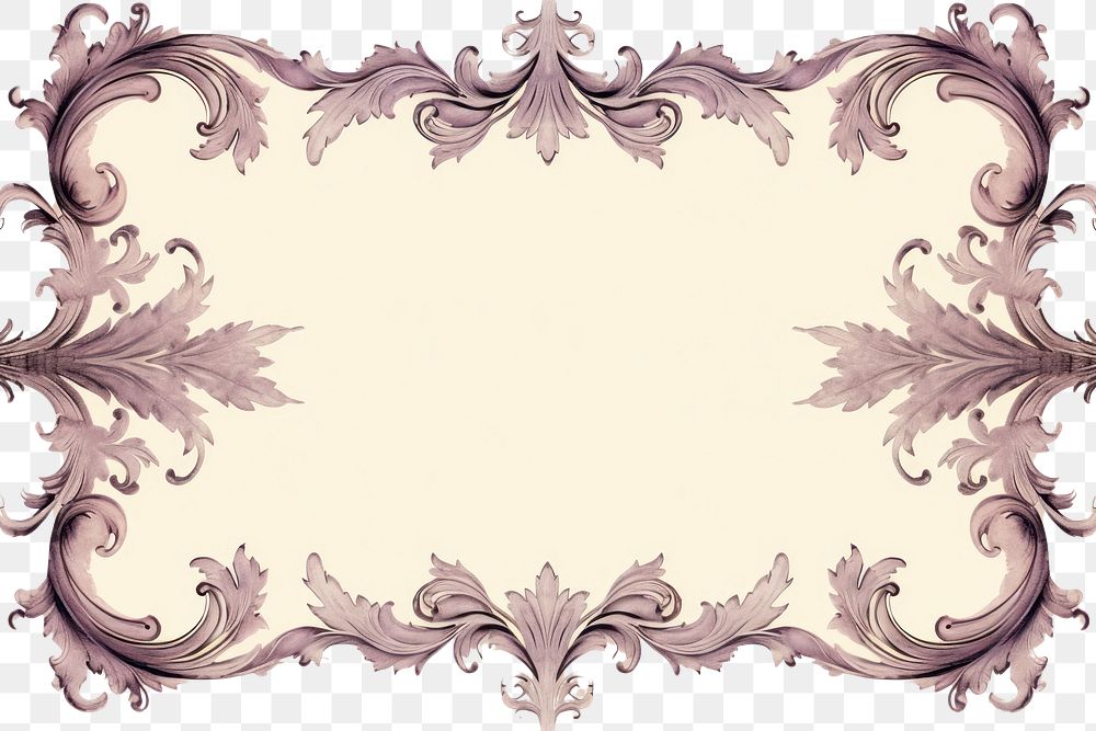 PNG Vintage elegant ornament frame backgrounds graphics pattern. AI generated Image by rawpixel.