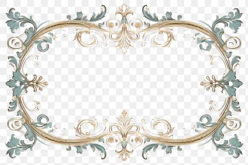 PNG Vintage elegant ornament frame backgrounds graphics pattern