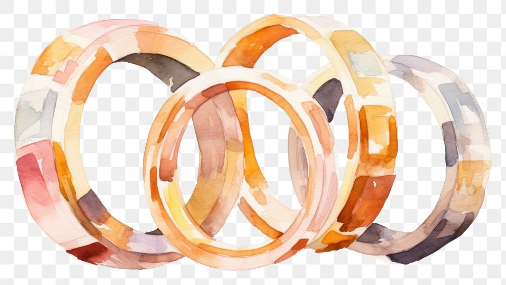 PNG Wedding rings jewelry bangles shape. AI generated Image by rawpixel.
