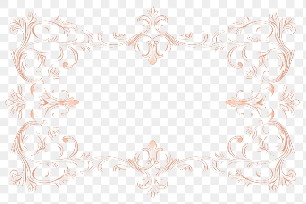 PNG Elegant ornament frame backgrounds graphics pattern. AI generated Image by rawpixel.