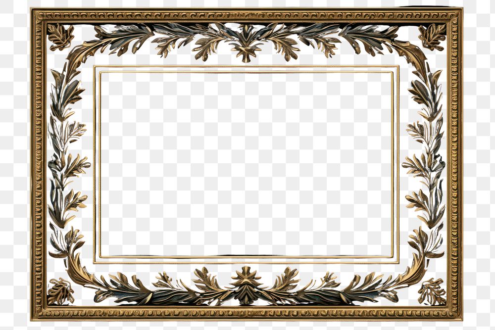 PNG Greek ornament frame blackboard rectangle pattern. AI generated Image by rawpixel.