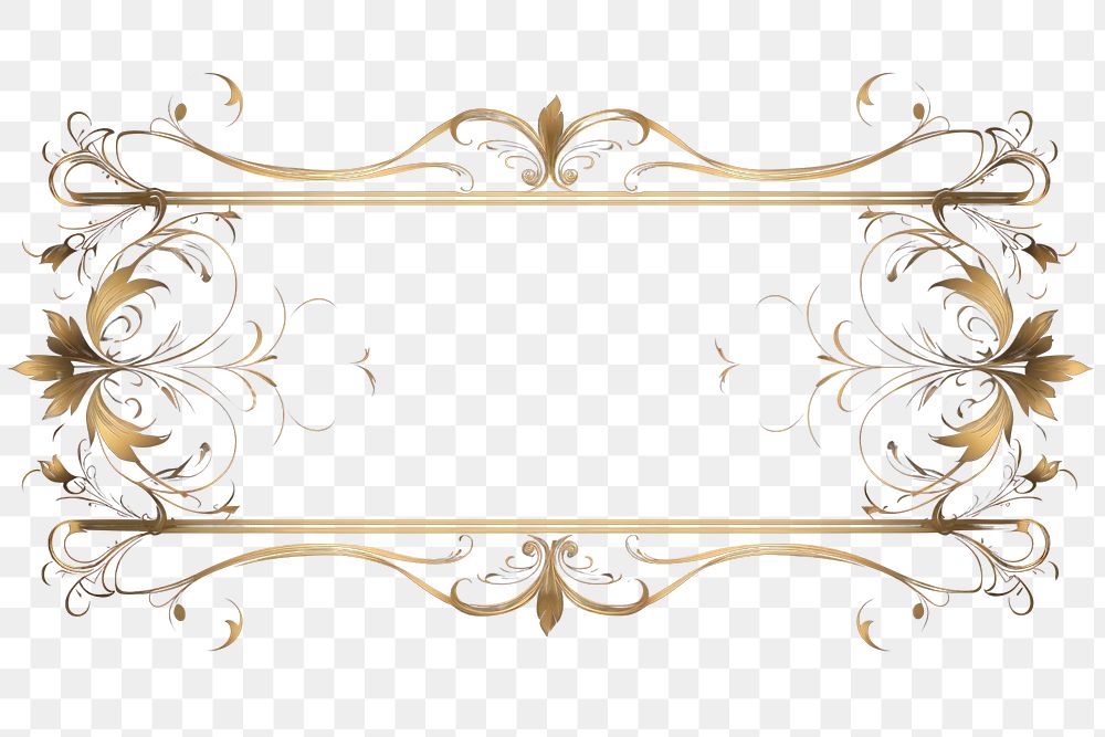 PNG Luxury ornament frame backgrounds graphics pattern. AI generated Image by rawpixel.