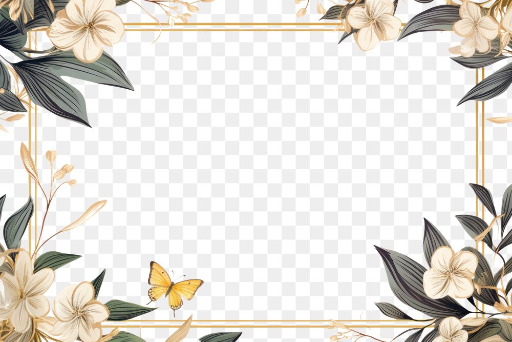 PNG Minimal aesthetic ornament frame backgrounds graphics pattern. AI generated Image by rawpixel.