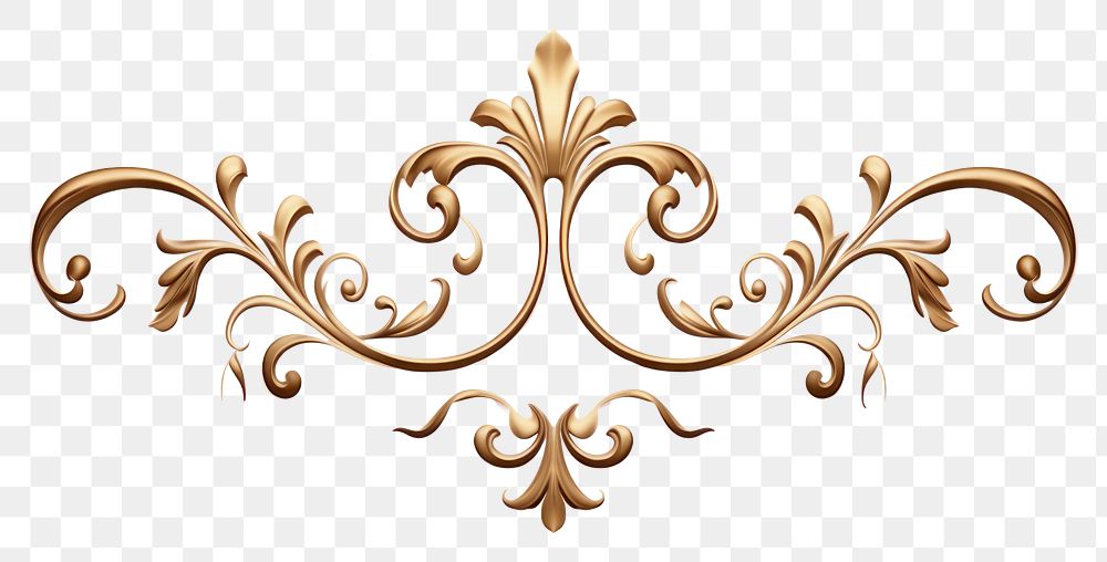 PNG Ornament frame graphics pattern gold