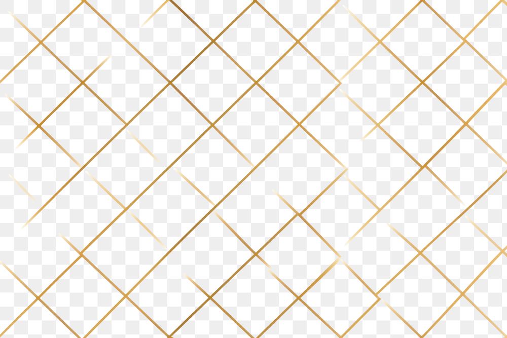 PNG White and gold grid pattern backgrounds repetition abstract. AI generated Image by rawpixel.
