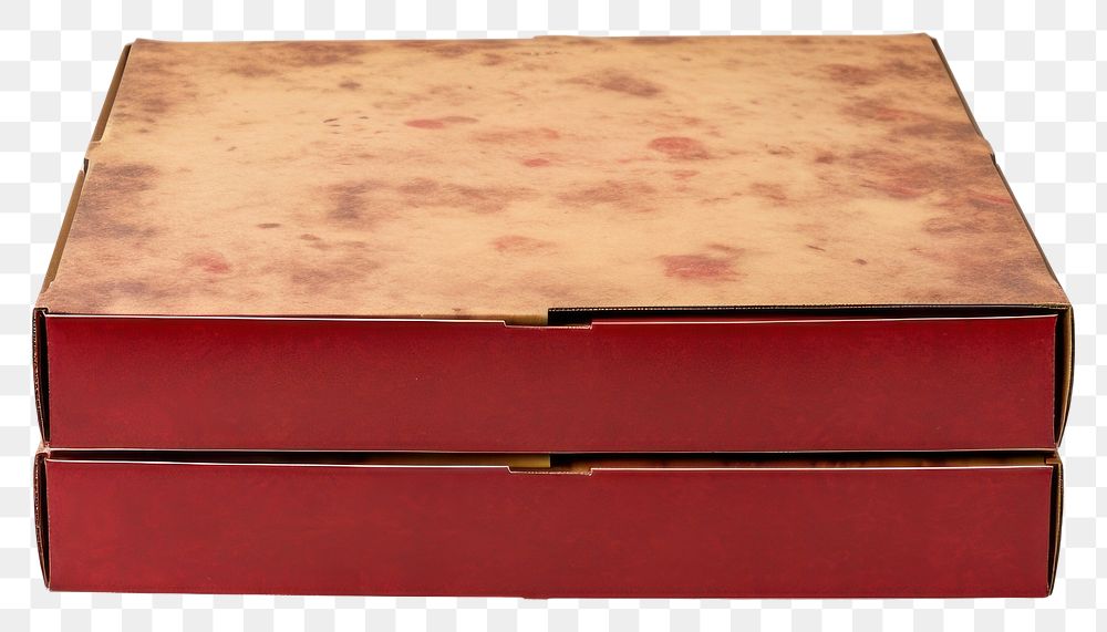 PNG Stack brown pizza box furniture publication rectangle. AI generated Image by rawpixel.