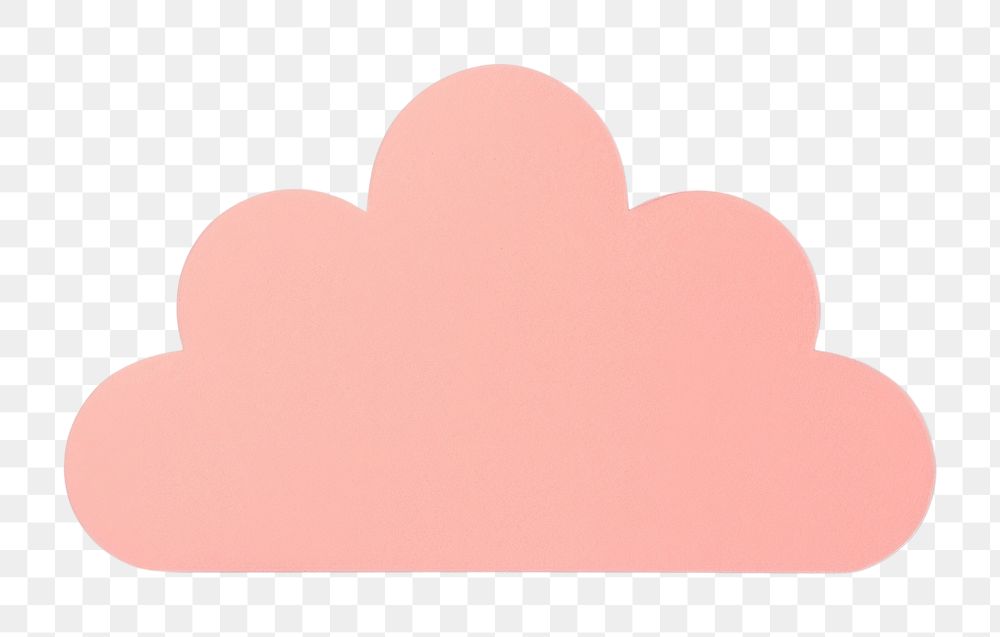 PNG Sticky note cloud white background solution. AI generated Image by rawpixel.