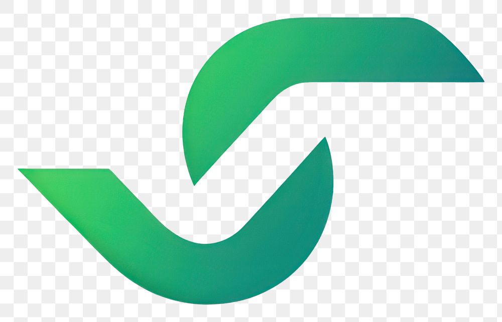 PNG Leave logo symbol green. AI generated Image by rawpixel.