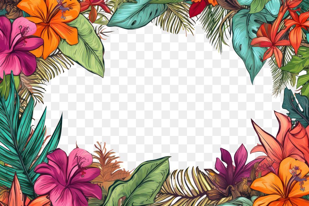 PNG Tropical backgrounds outdoors pattern. AI generated Image by rawpixel.