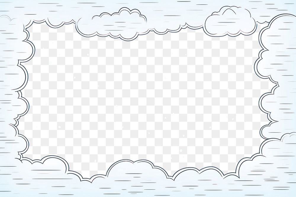 PNG Cloud paper backgrounds outdoors. AI generated Image by rawpixel.