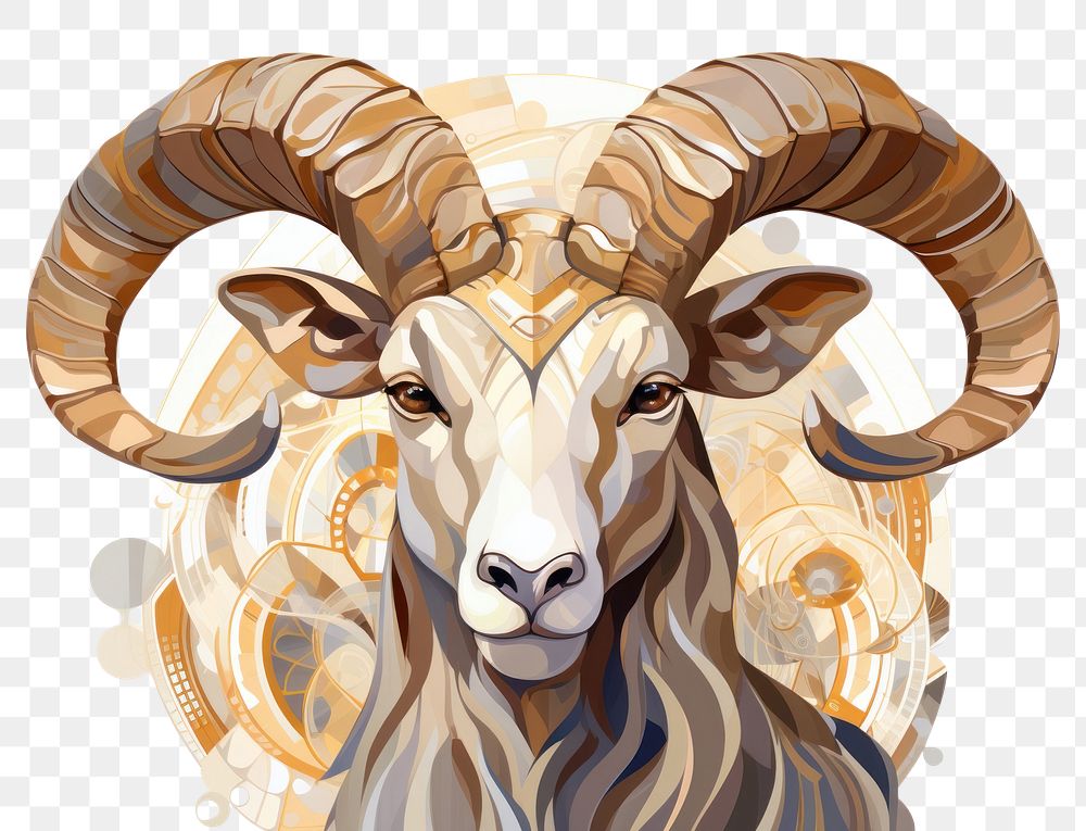 PNG Aries livestock animal mammal. AI generated Image by rawpixel.