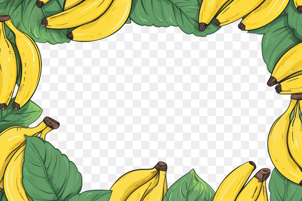 PNG Banana backgrounds fruit plant. AI generated Image by rawpixel.