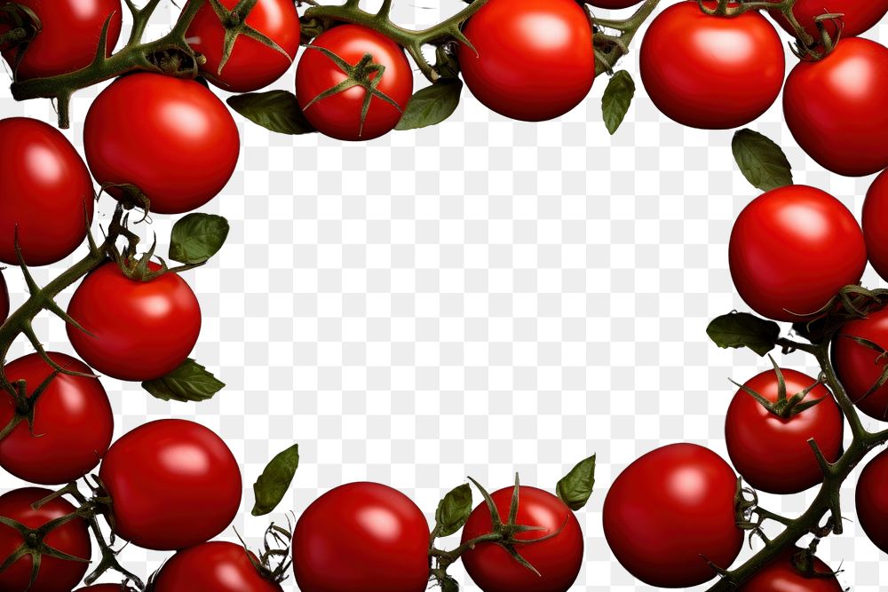PNG  Tomatos vegetable plant food. AI generated Image by rawpixel.