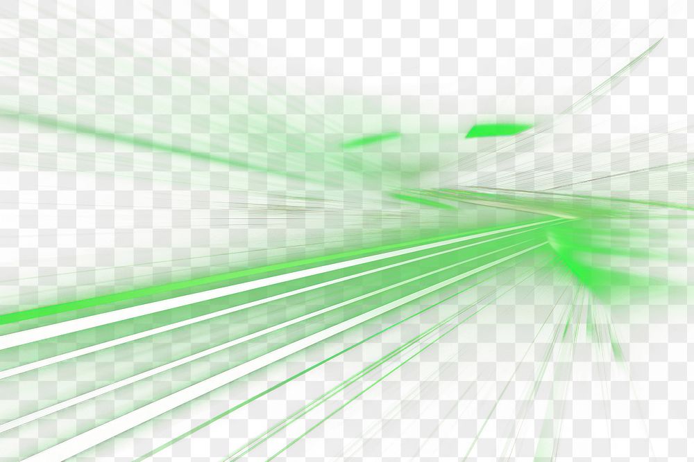 PNG Green light streak futuristic background backgrounds abstract speed