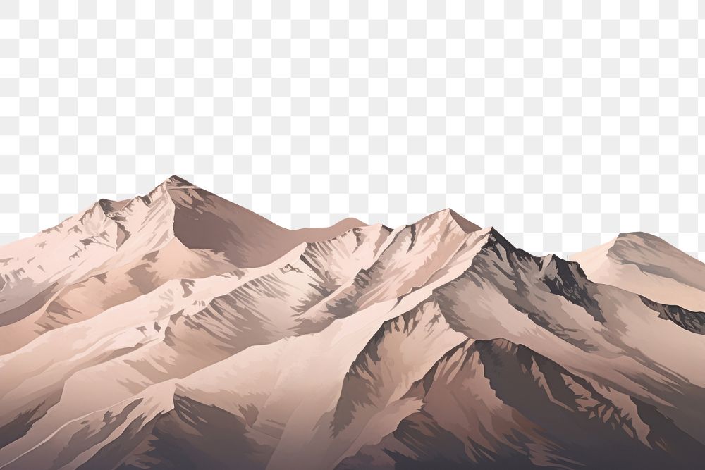 PNG Mountain landscape outdoors nature. AI generated Image by rawpixel.