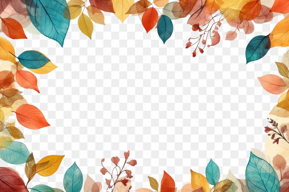 PNG Leaft paper backgrounds pattern. AI generated Image by rawpixel.