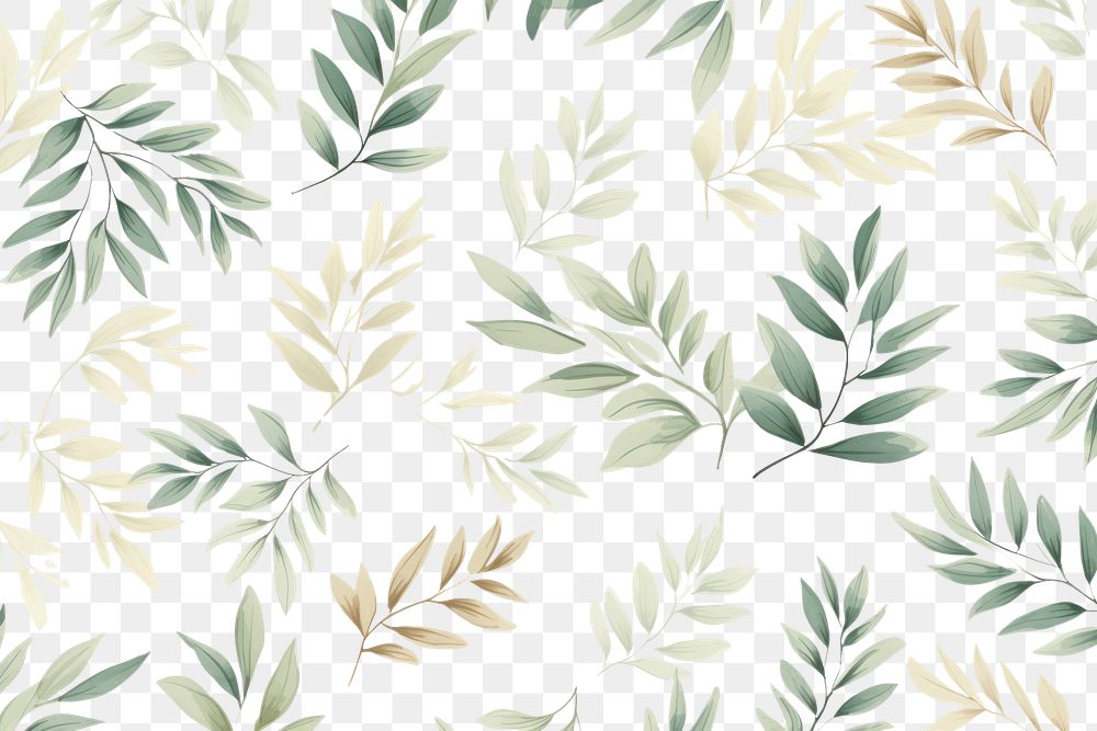 PNG Leaft backgrounds pattern plant. AI generated Image by rawpixel.