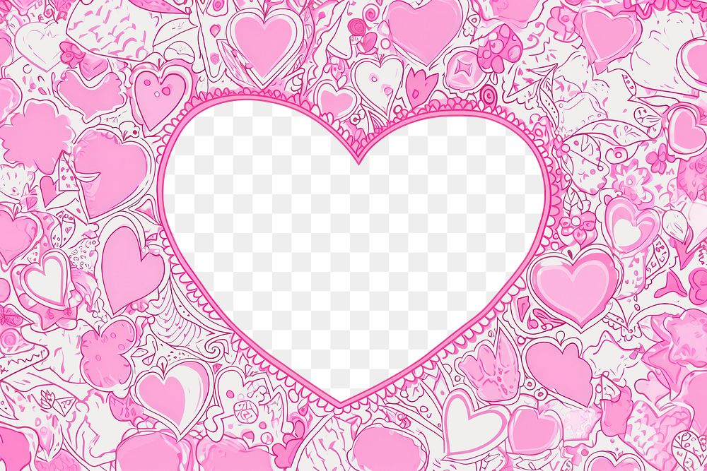 PNG Pink heart backgrounds creativity blackboard. AI generated Image by rawpixel.