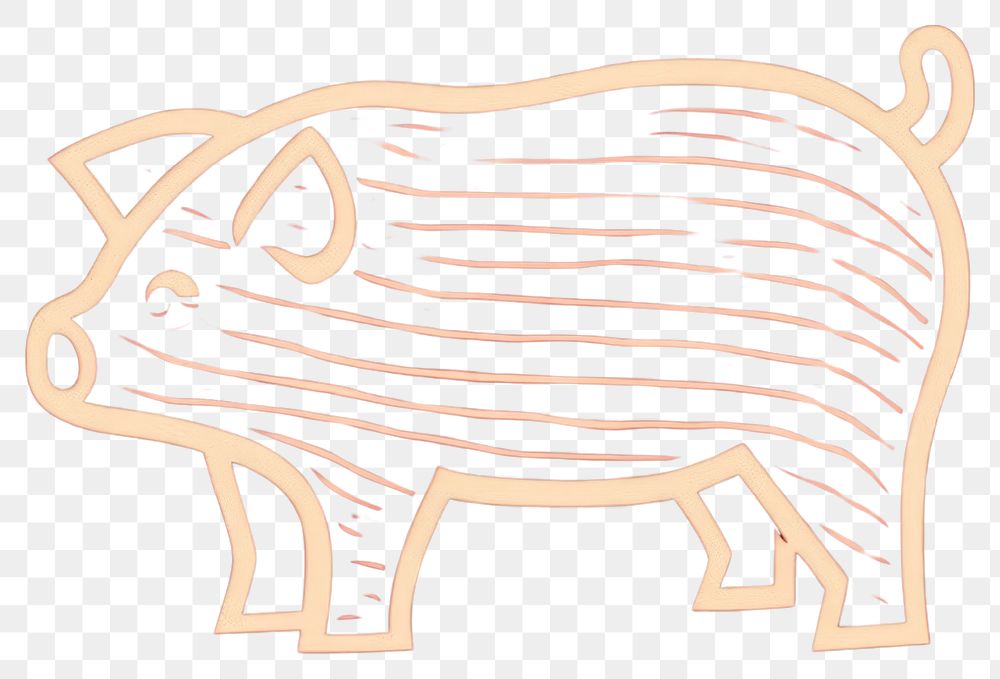 PNG Piggy bank animal mammal livestock. AI generated Image by rawpixel.