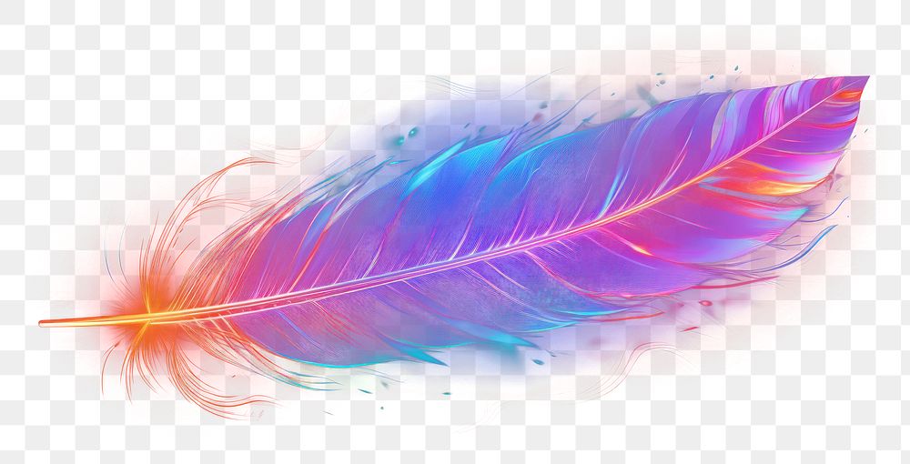 PNG Feather pattern nature light. AI generated Image by rawpixel.