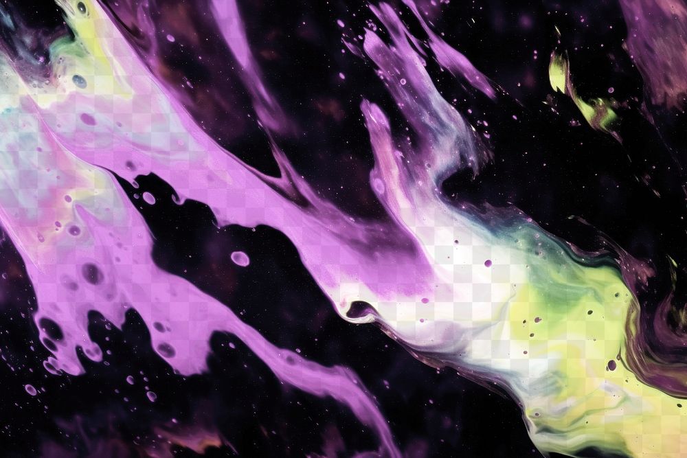 PNG Oil Spill backgrounds purple nebula. AI generated Image by rawpixel.