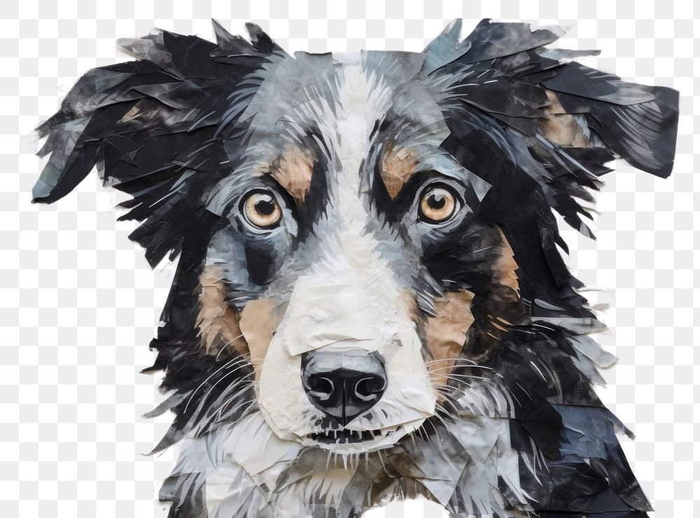 PNG Dog painting mammal animal. AI generated Image by rawpixel.