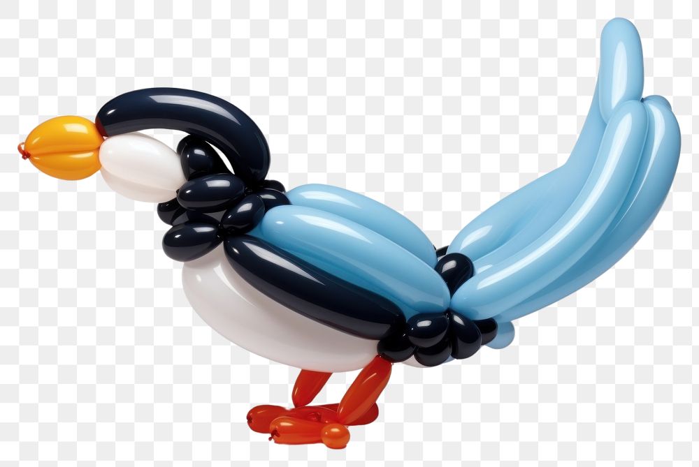 PNG  A balloon twisting in the shape of a bird figurine representation creativity. AI generated Image by rawpixel.