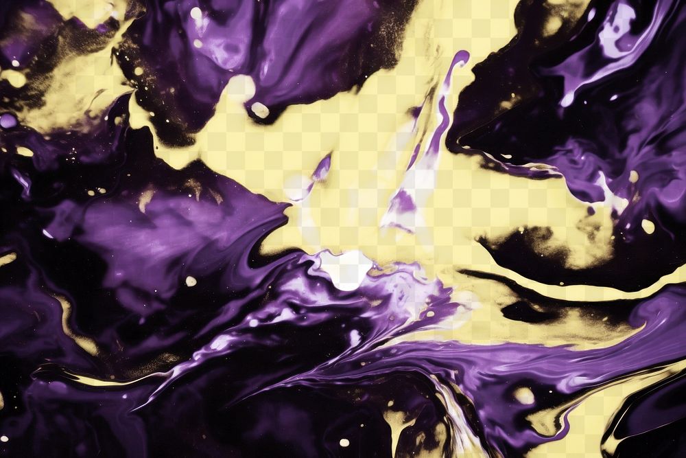 PNG Purple and yellow backgrounds painting art. AI generated Image by rawpixel.