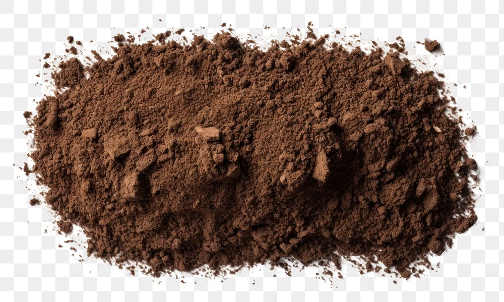 PNG Soil powder white background ingredient. AI generated Image by rawpixel.