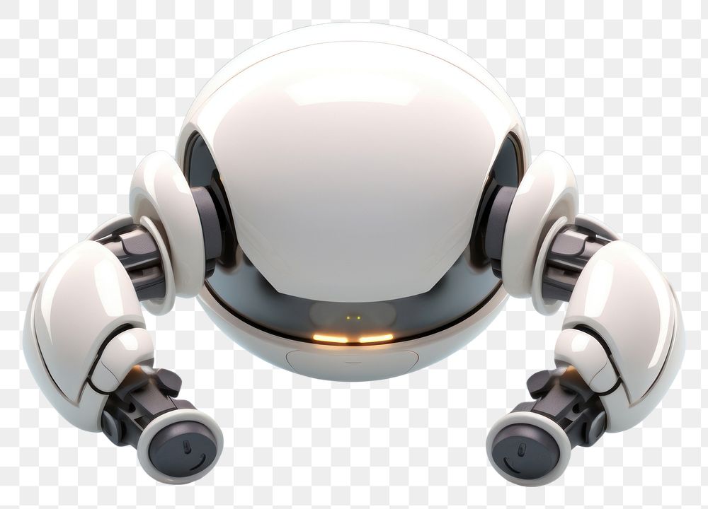 PNG 3d render of cute magnet robot technology futuristic. AI generated Image by rawpixel.
